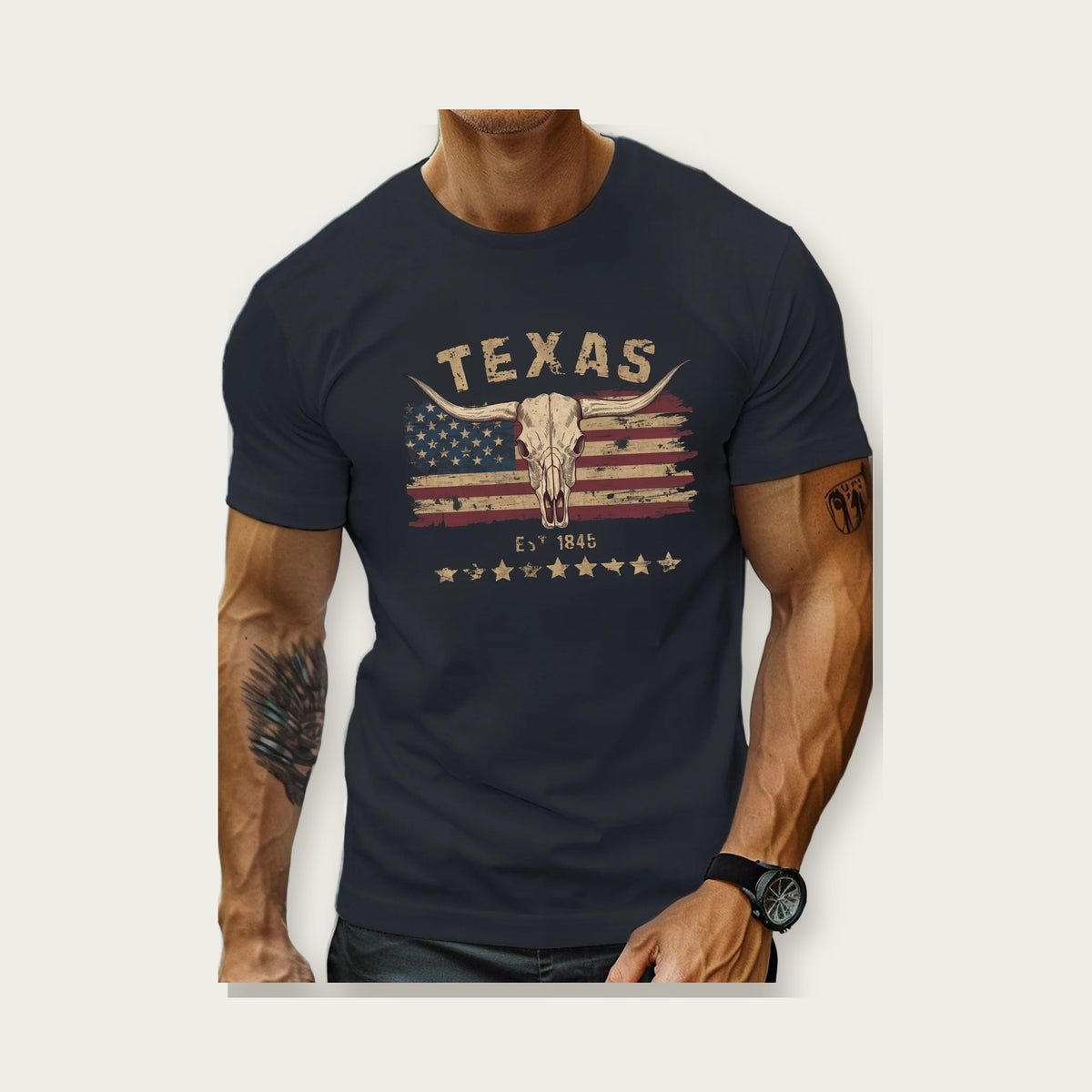 Longhorn Skull Tee
