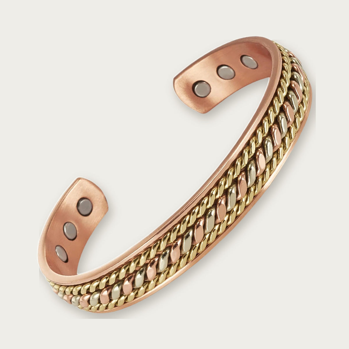 Braided Copper Cuff