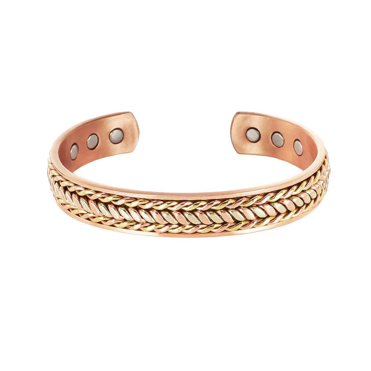 Braided Copper Cuff
