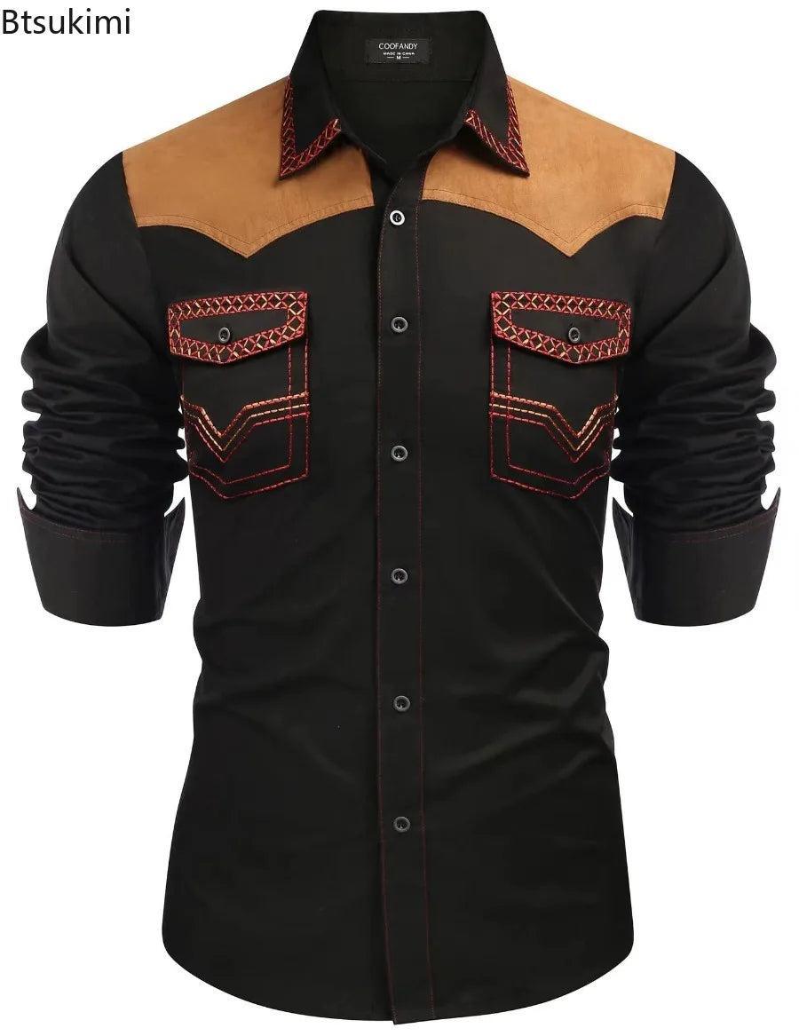 Two-Tone Western Shirt