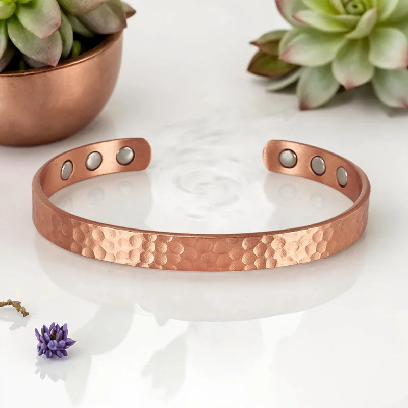 Copper Charm Cuff