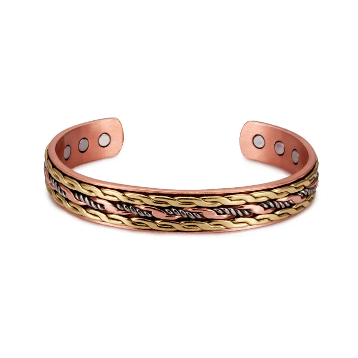 Braided Copper Cuff