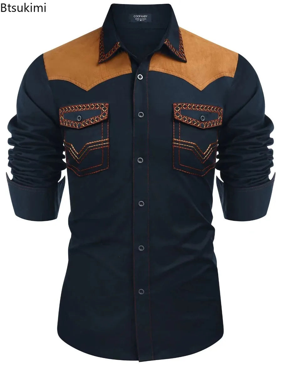 Two-Tone Western Shirt
