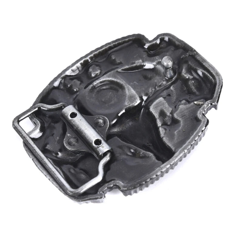 Texas Bull Buckle
