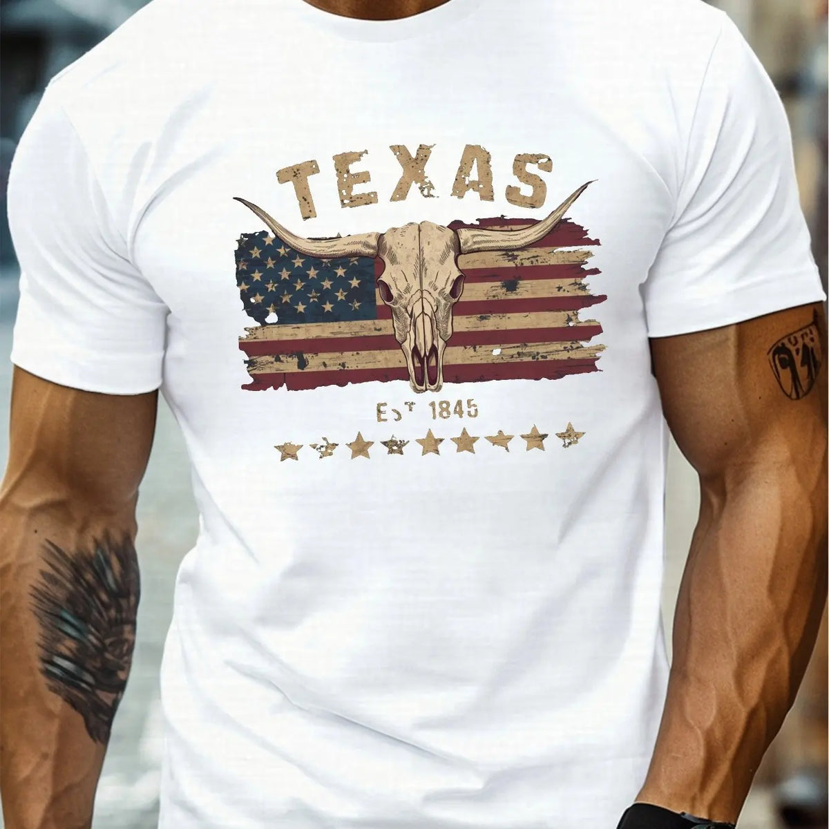 Longhorn Skull Tee