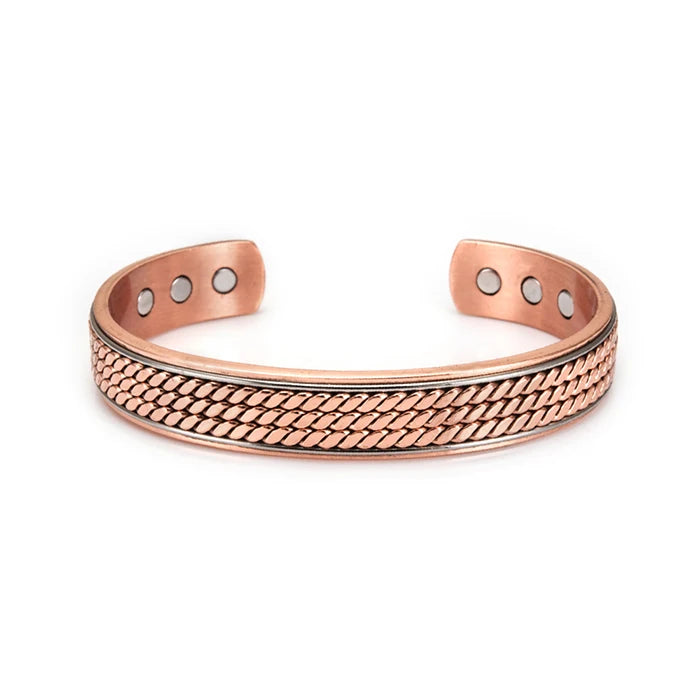 Braided Copper Cuff