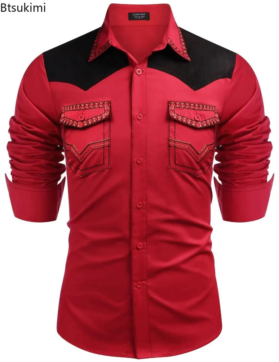 Two-Tone Western Shirt