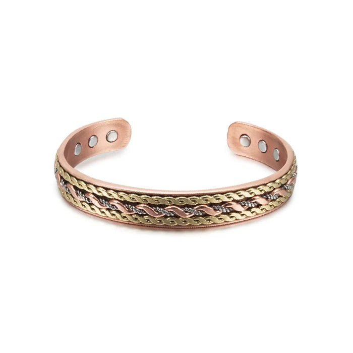 Braided Copper Cuff