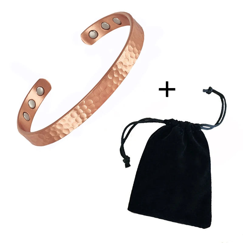Copper Charm Cuff