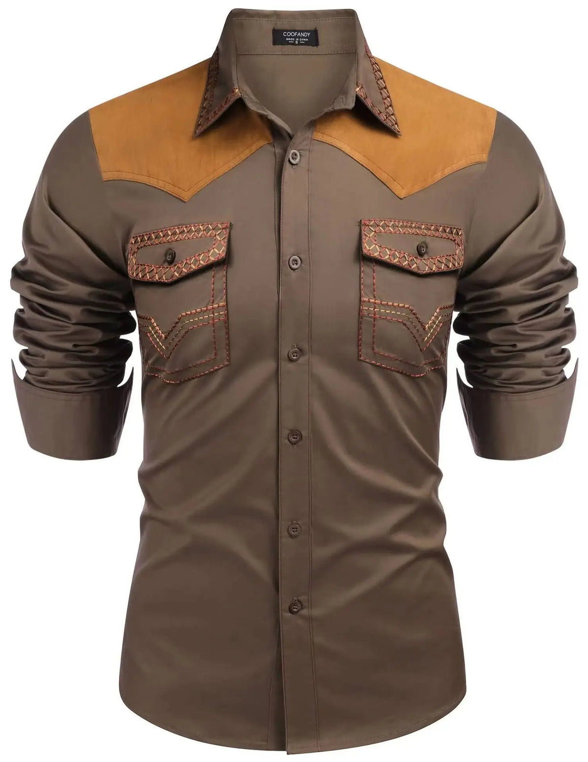 Two-Tone Western Shirt