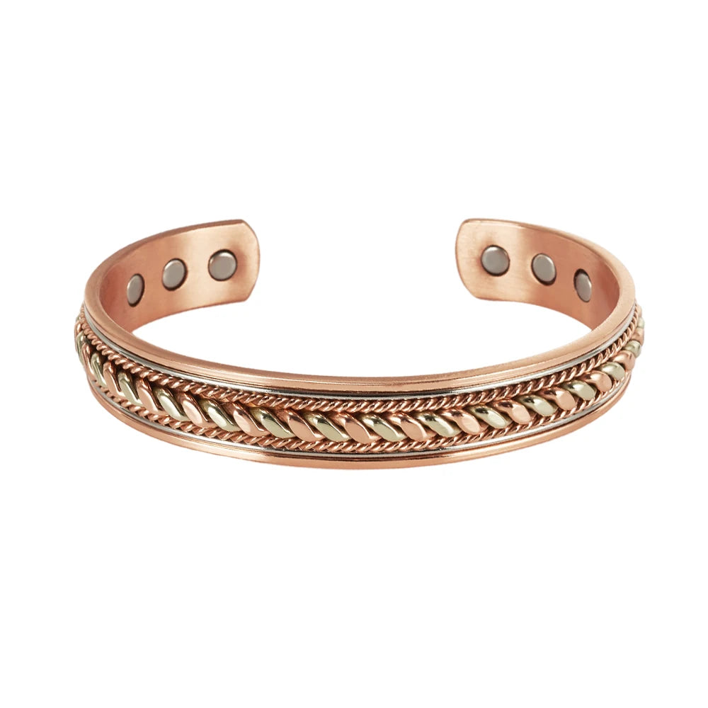 Braided Copper Cuff
