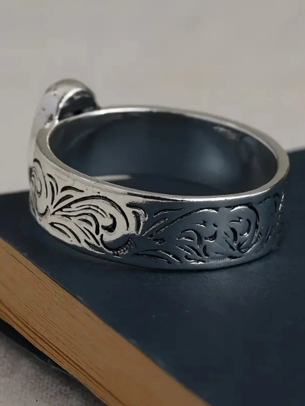 Simple Turquoise-Colour Ring