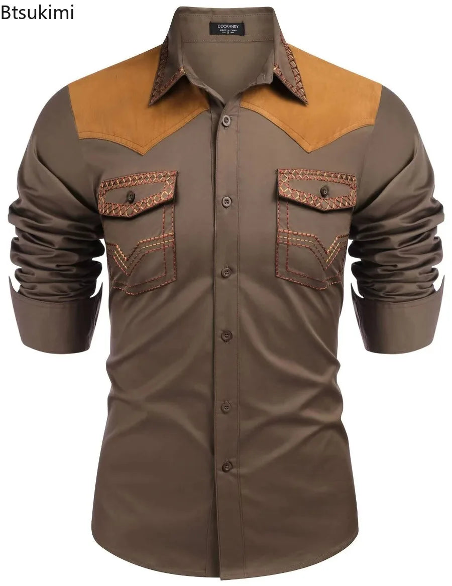 Two-Tone Western Shirt