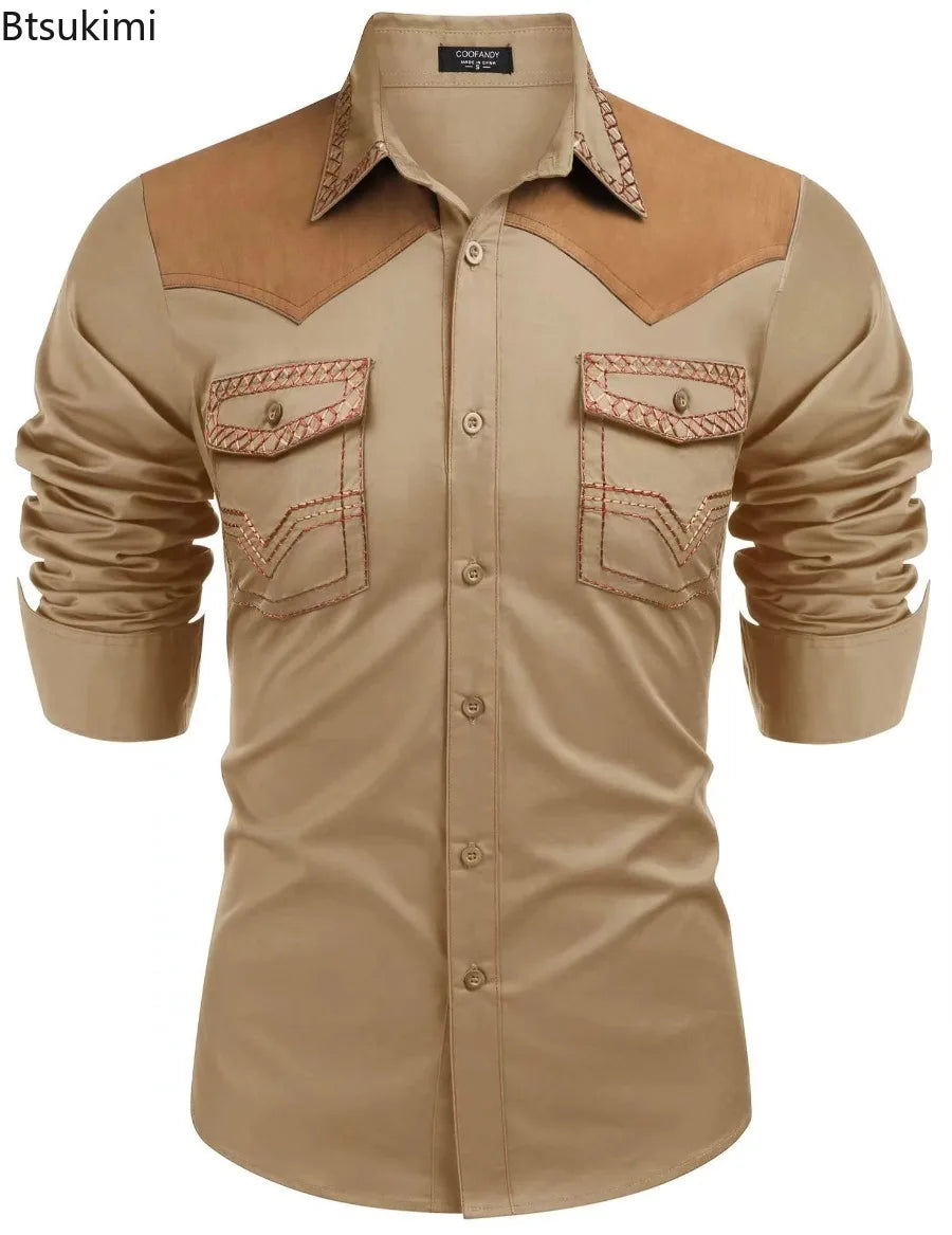 Two-Tone Western Shirt