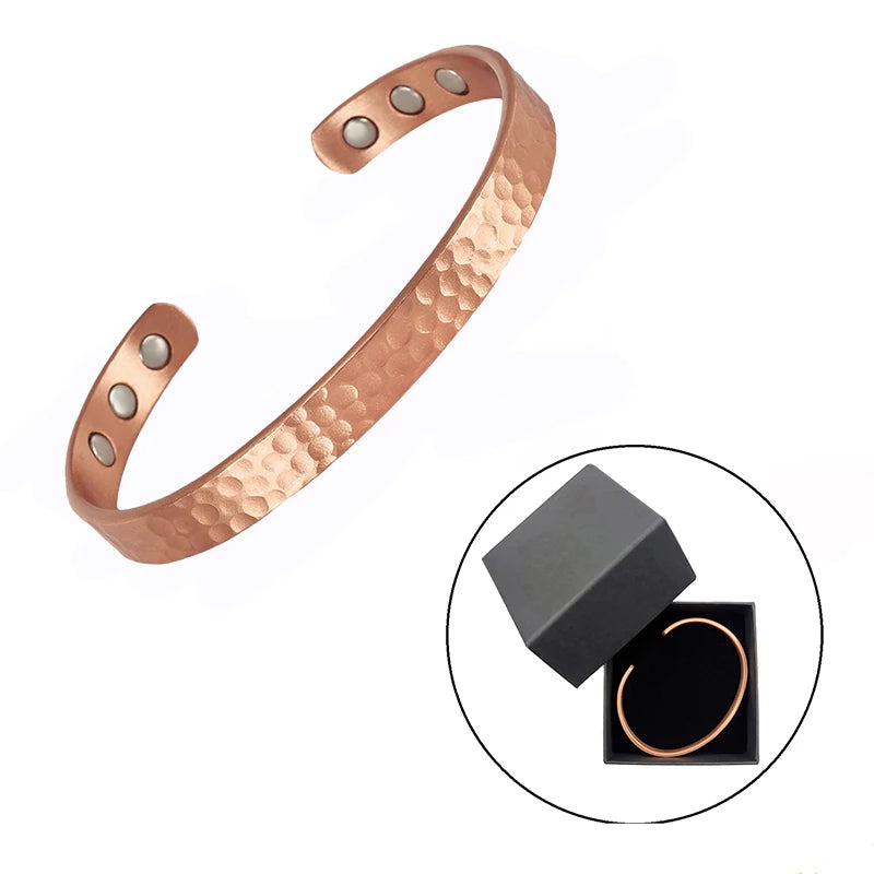 Copper Charm Cuff