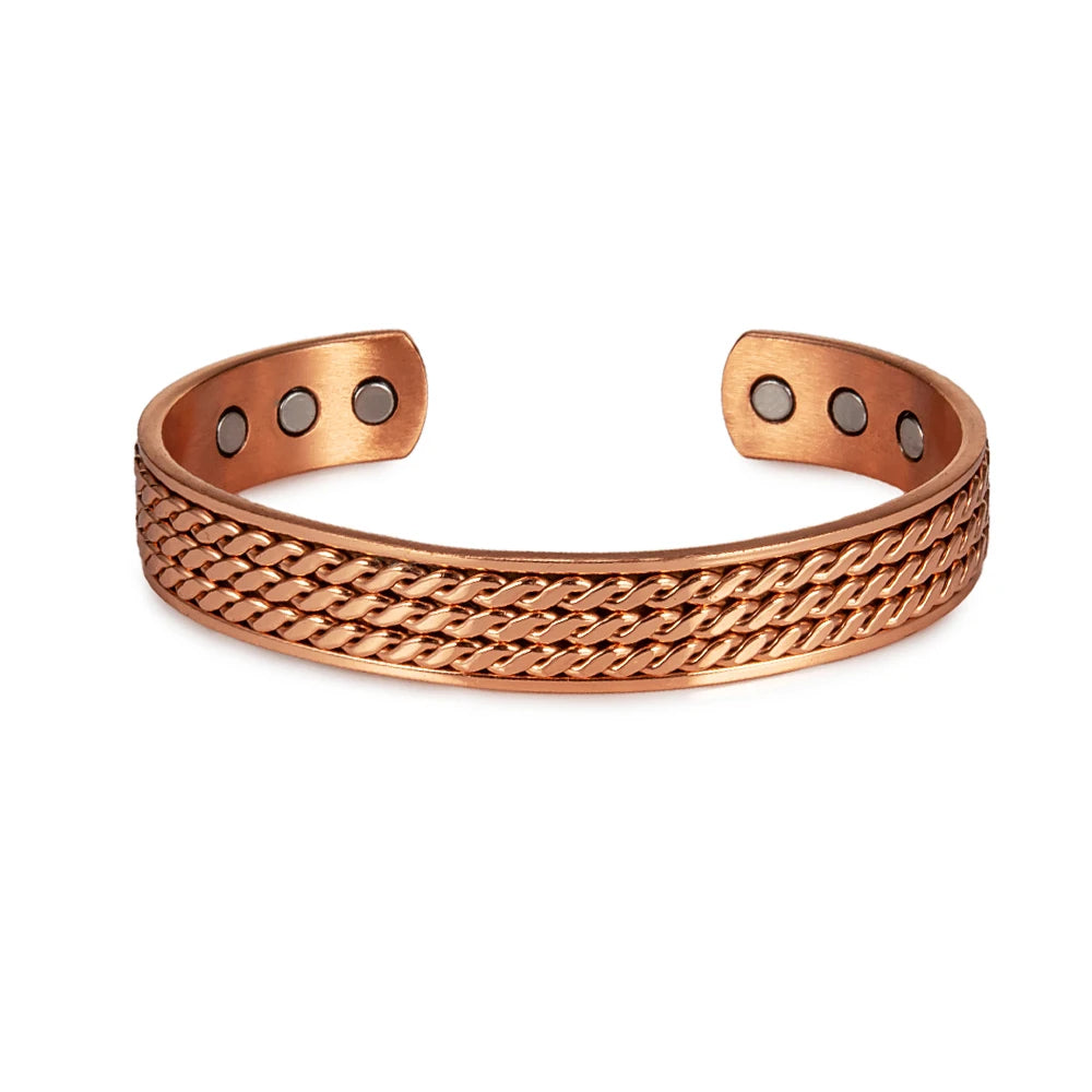 Braided Copper Cuff