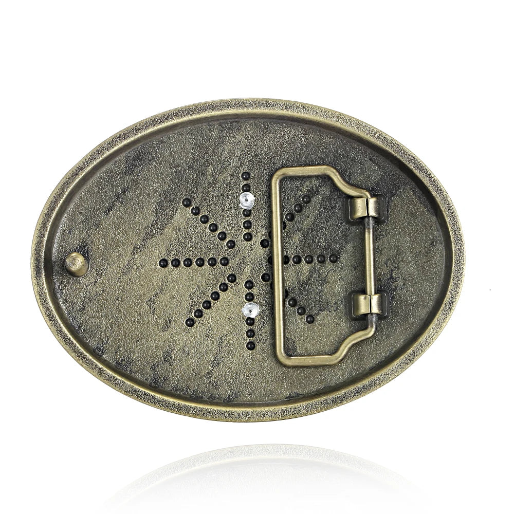 Oval Initial Buckle