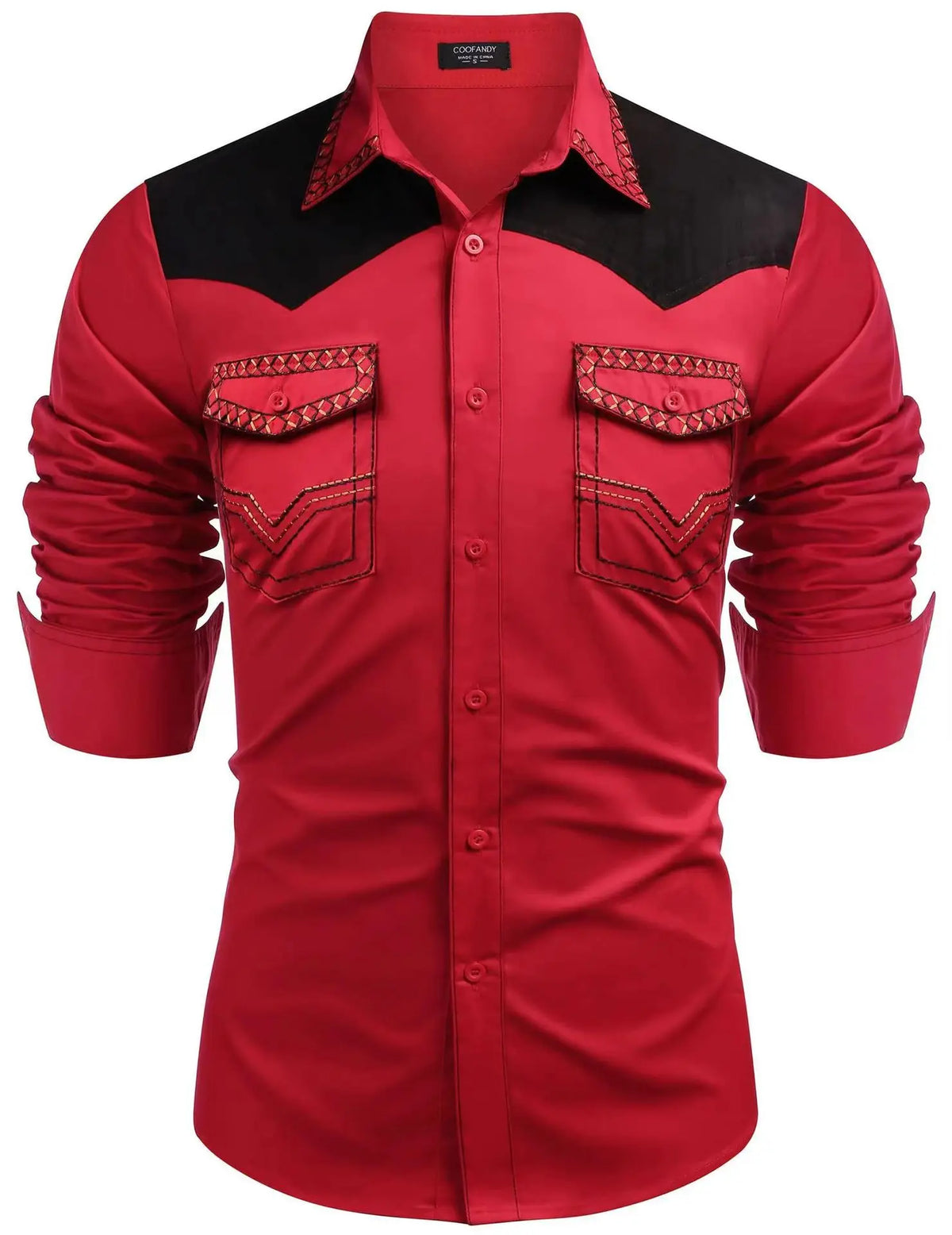 Two-Tone Western Shirt