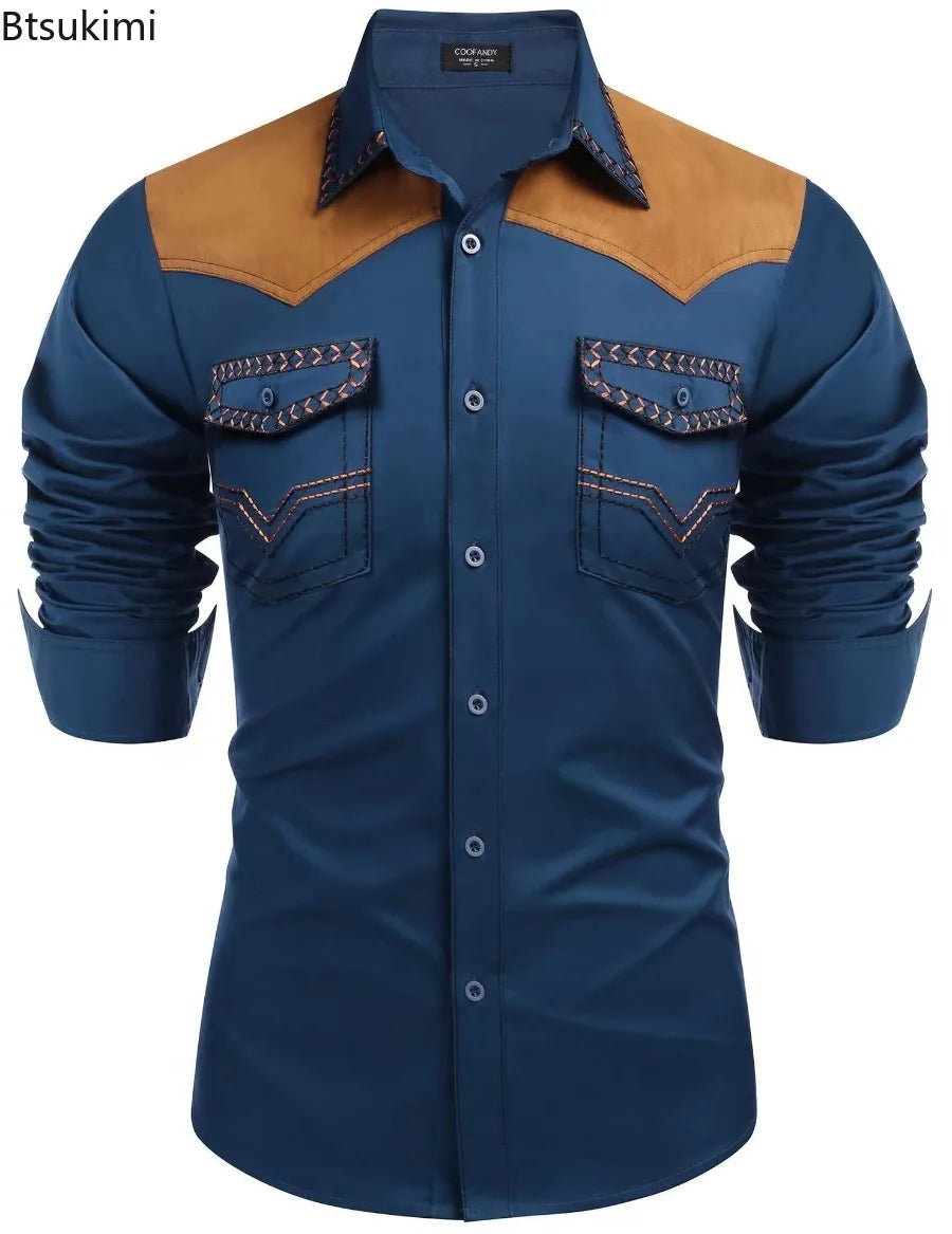 Two-Tone Western Shirt