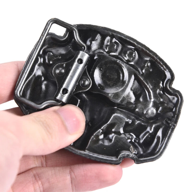 Texas Bull Buckle