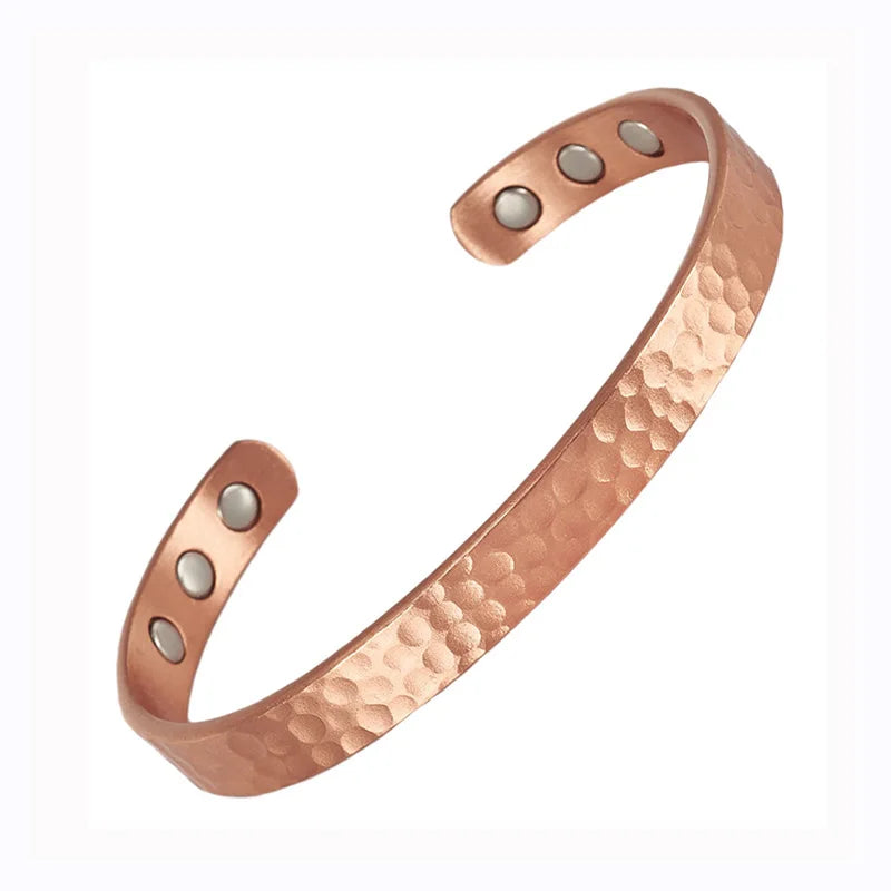 Copper Charm Cuff