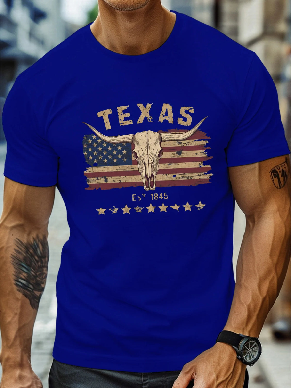 Longhorn Skull Tee
