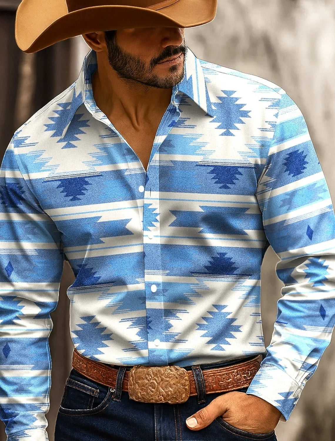 Western Print Shirt