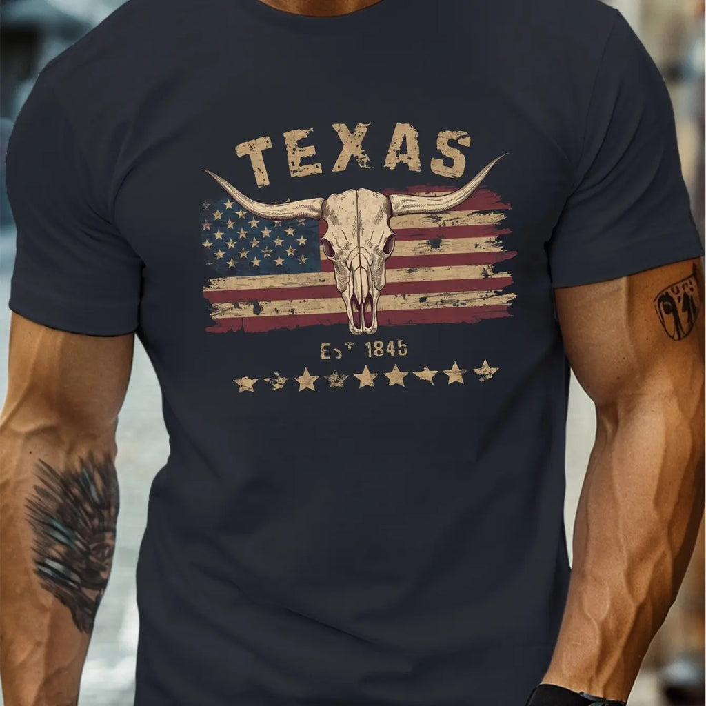Longhorn Skull Tee