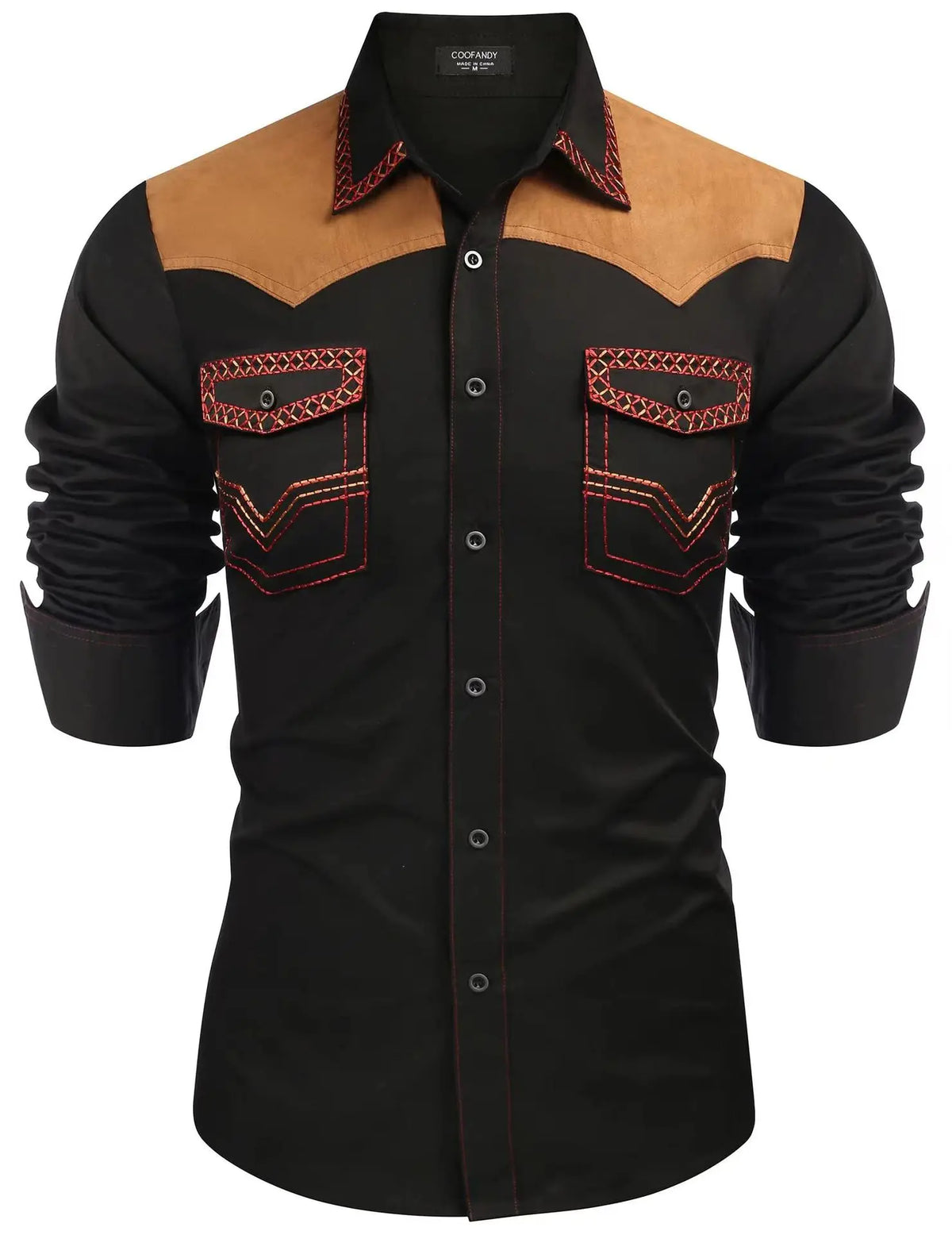 Two-Tone Western Shirt