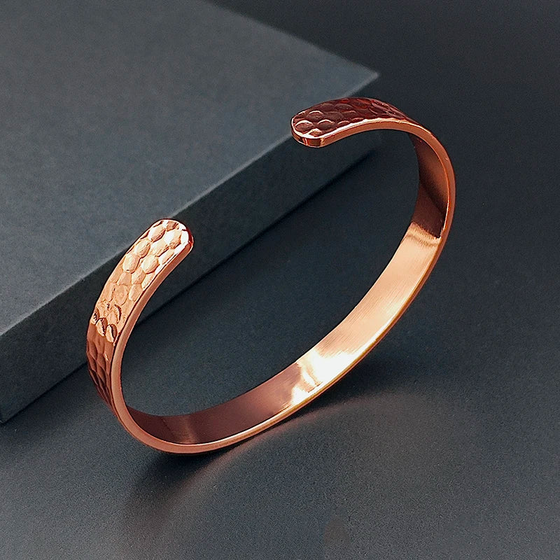 Copper Charm Cuff
