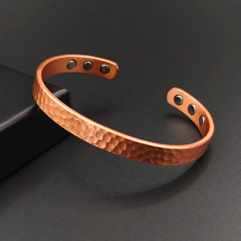 Copper Charm Cuff